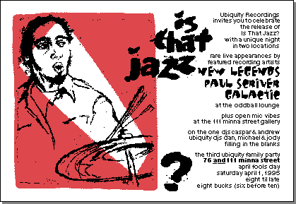 [Is That Jazz? flyer]